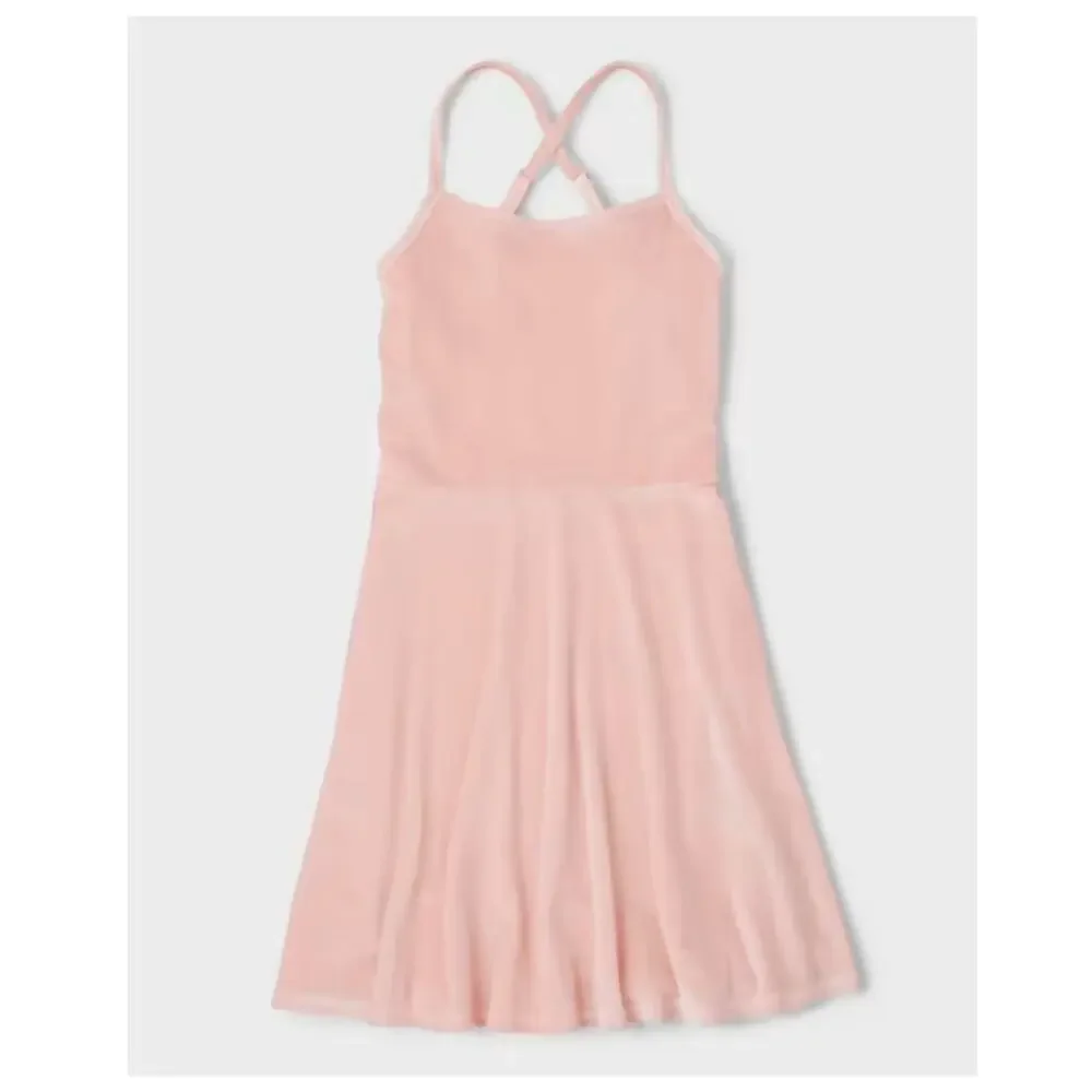 The Children's Place Sugar & Jade  Tween Girls Velour Strappy Skater Dress